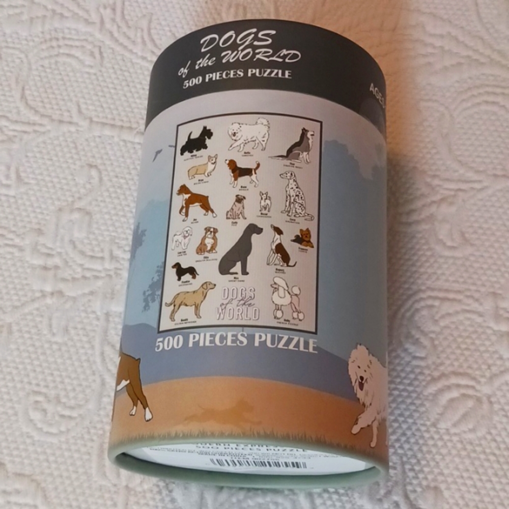 🐕🐶🦮🐩NIB Dogs of the World Puzzle new in box